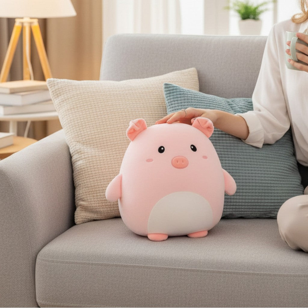 Porquinha de Pelúcia – Almofada de Repouso