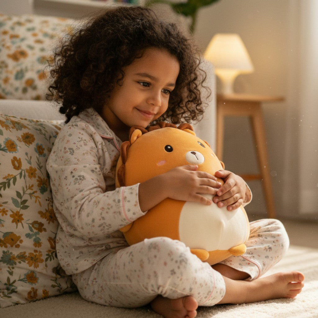 Leão de Pelúcia - Almofada de Repouso