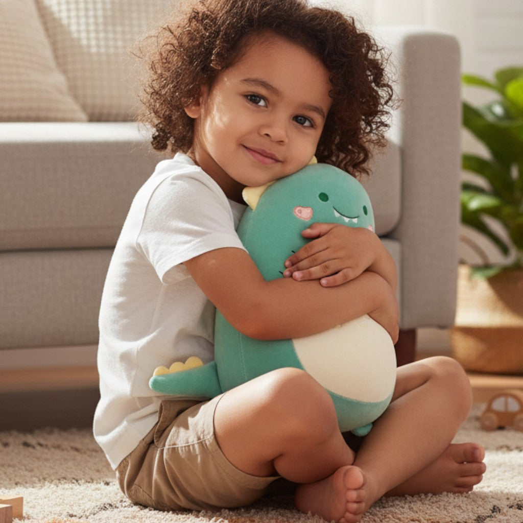 Dinossauro de Pelúcia Sono Profundo – Almofada de Repouso