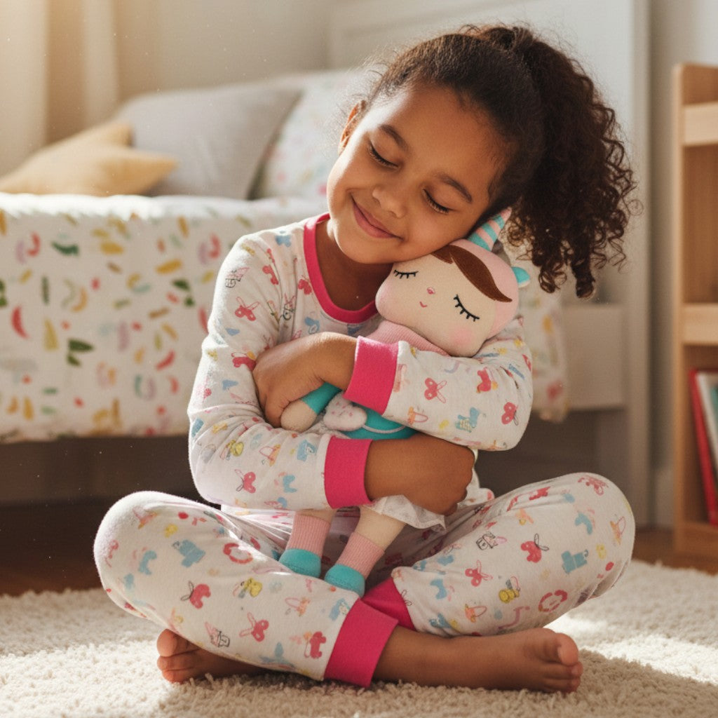 Boneca Luna Aveludada de Brilho Estelar