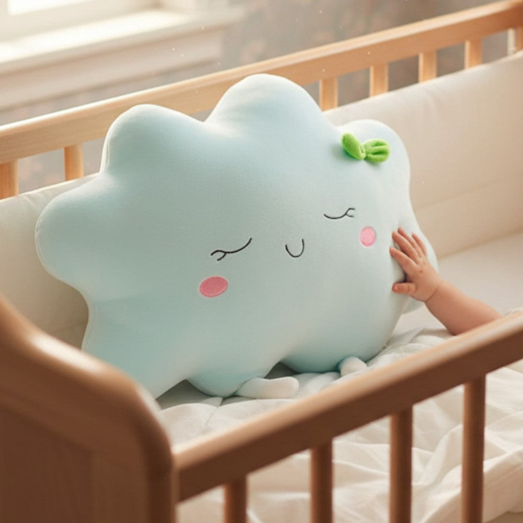 Almofada de Pelúcia Toque de Seda Nuvem Serena