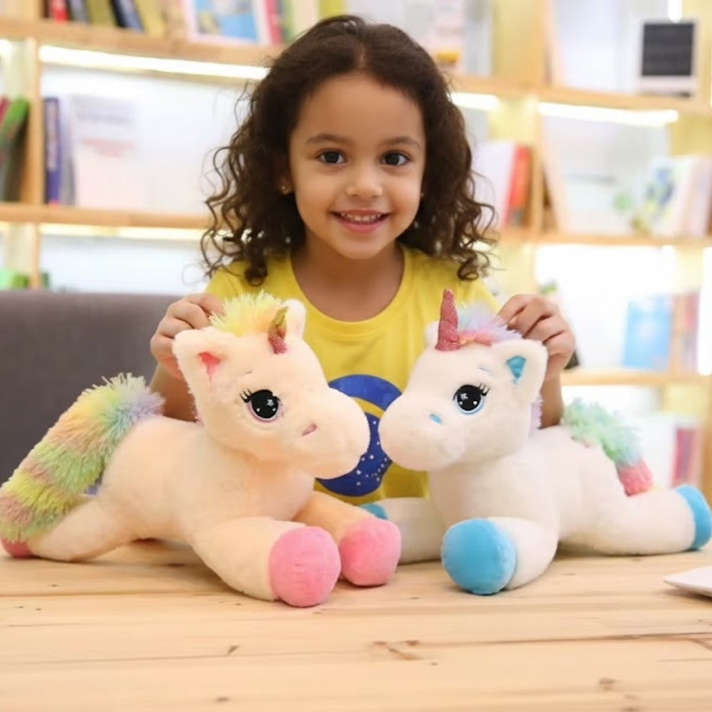 Bichinho de Pelúcia - Unicórnio Arco-Íris
