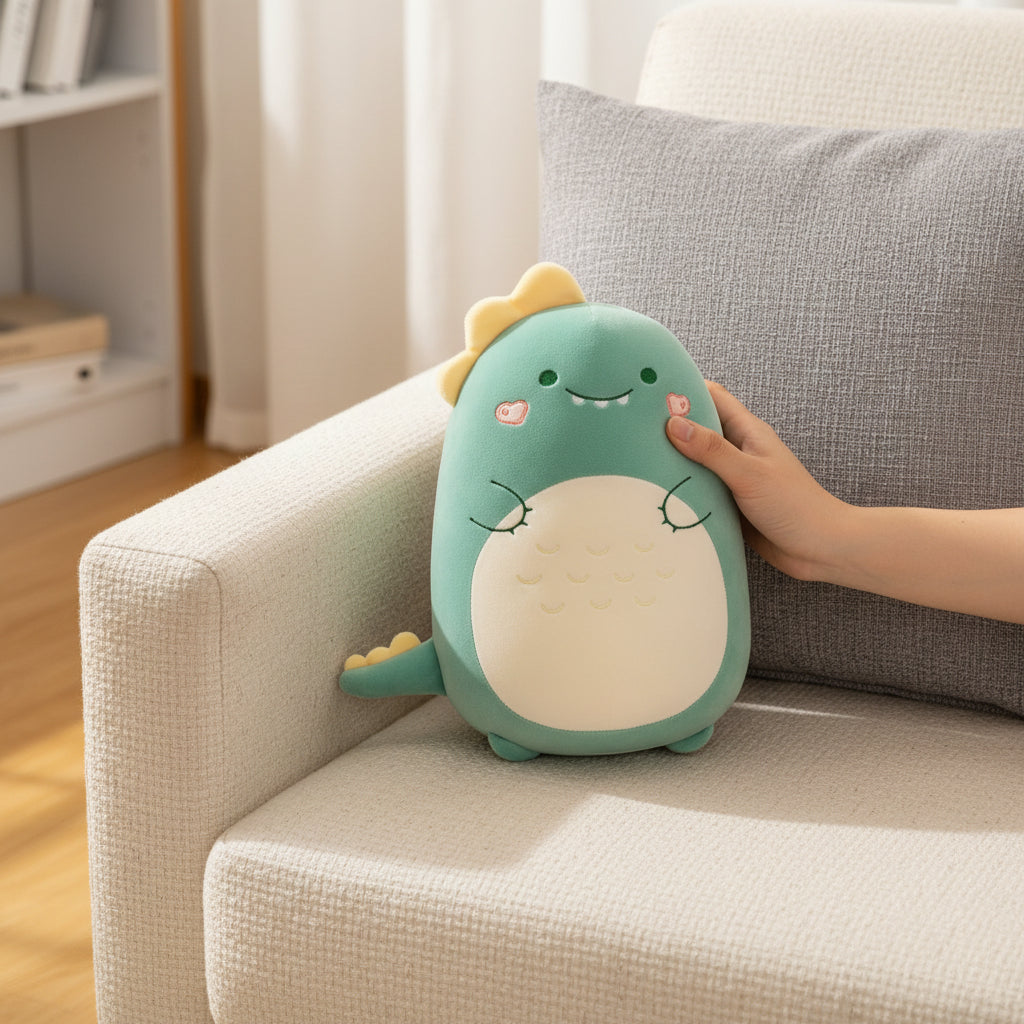 Dinossauro de Pelúcia Sono Profundo – Almofada de Repouso