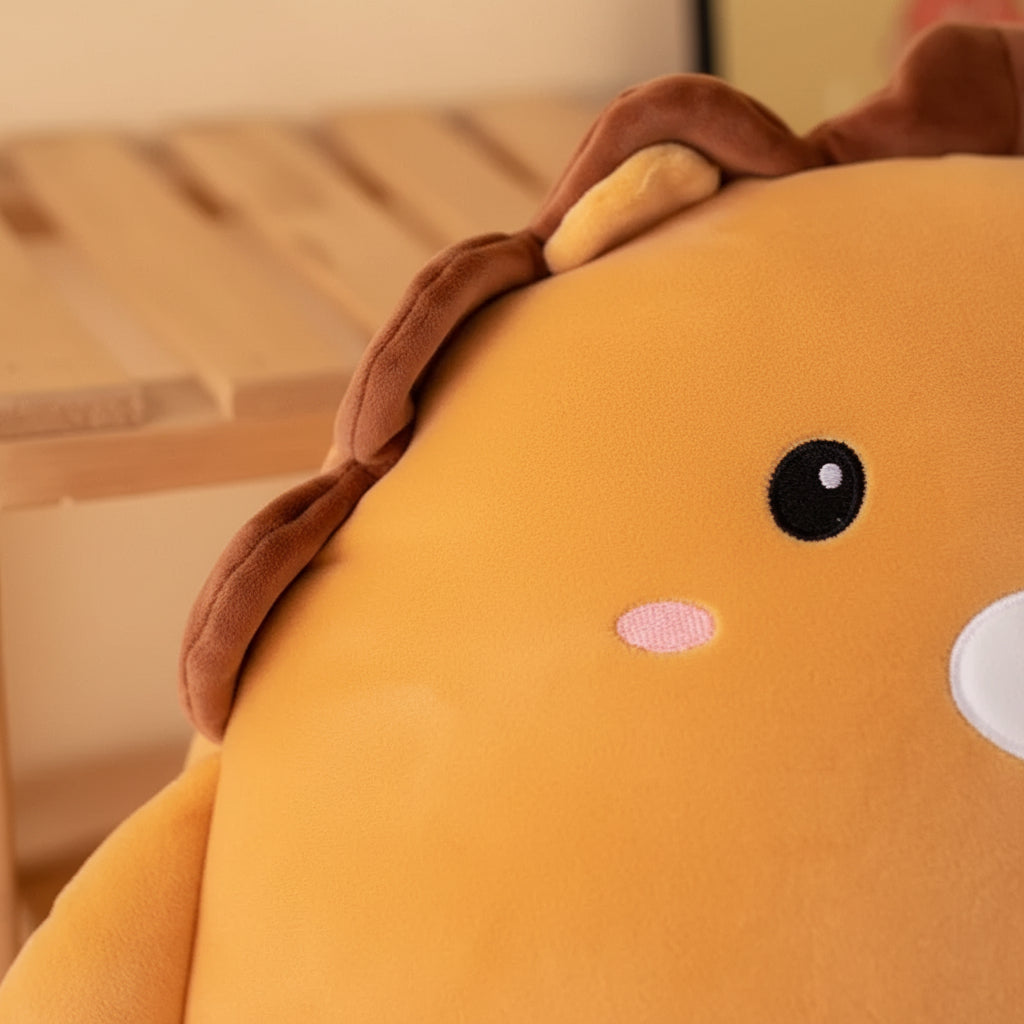 Leão de Pelúcia - Almofada de Repouso