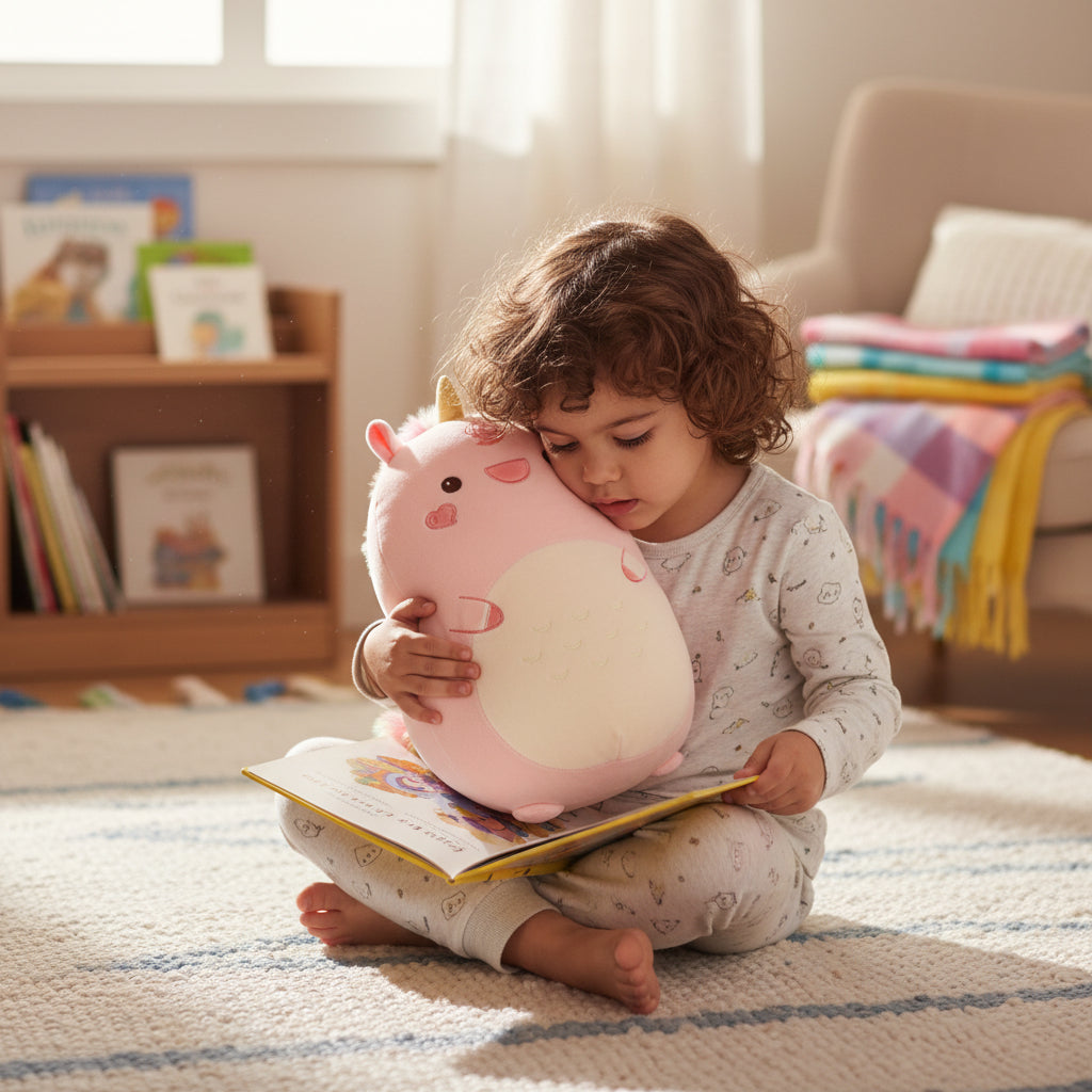 Unicórnio de Pelúcia Sono Profundo