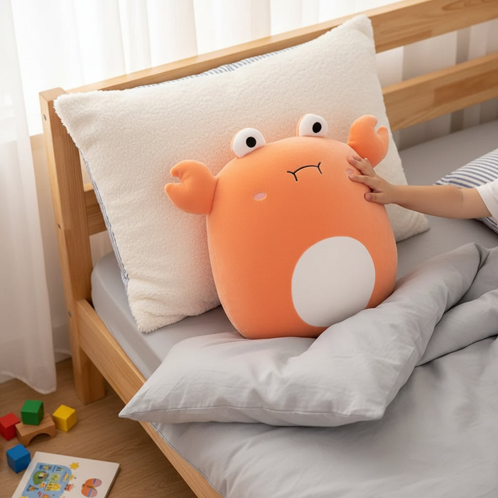 Caranguejo de Pelúcia - Almofada de Repouso