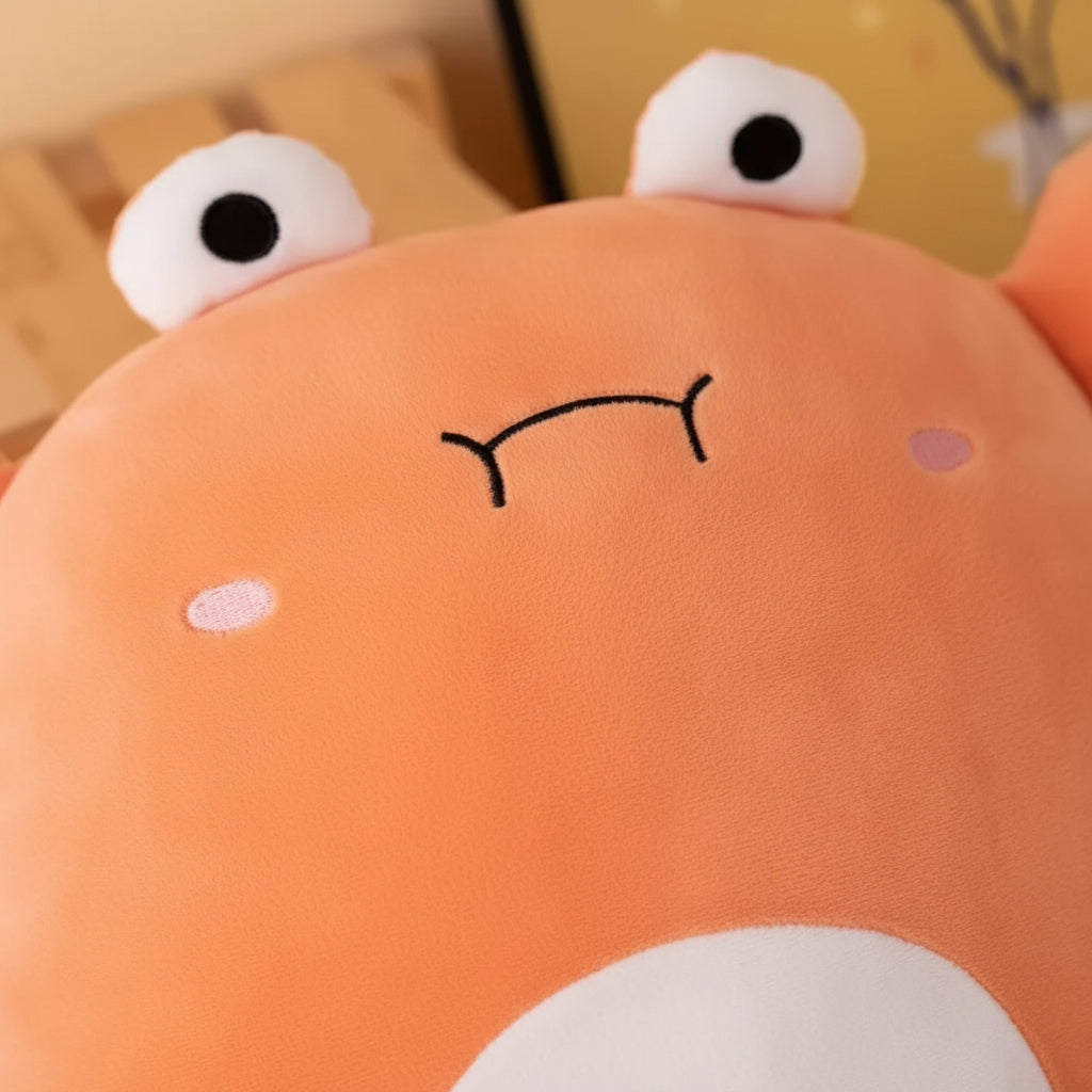 Caranguejo de Pelúcia - Almofada de Repouso