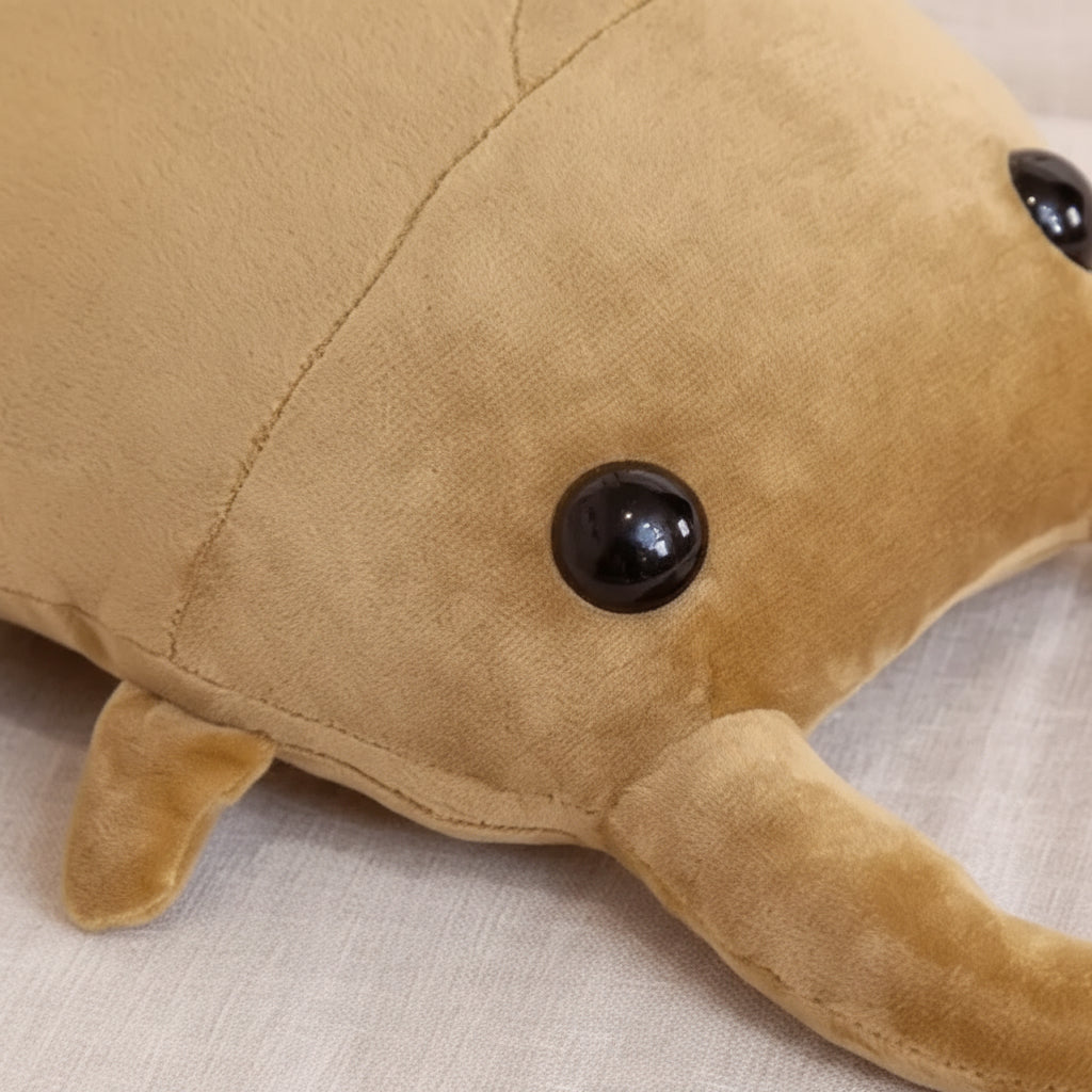 Almofada Criativa Besouro-Cervo de Pelúcia Realista