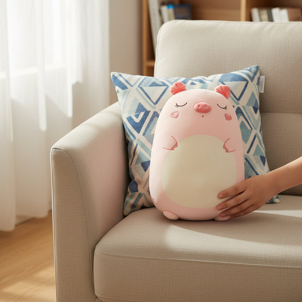 Porquinha de Pelúcia Sono Profundo